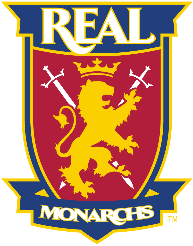 Real Monarchs SLC 2015-Pres Primary Logo t shirt iron on transfers